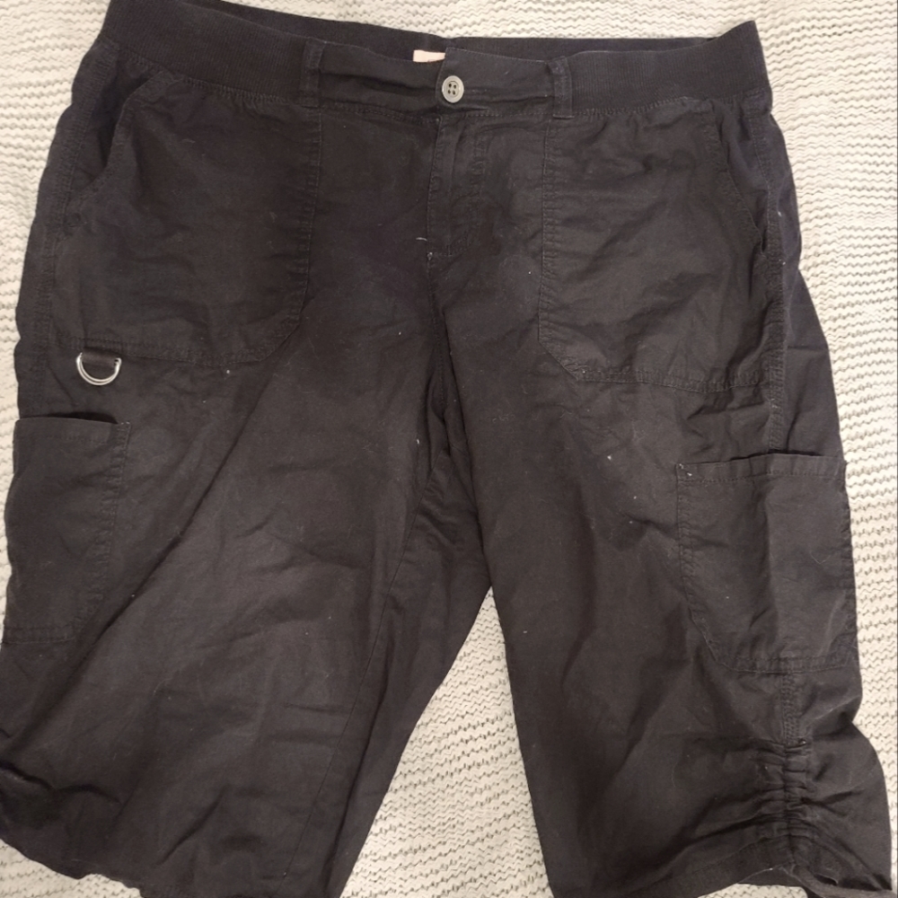 Cargo crop pants
